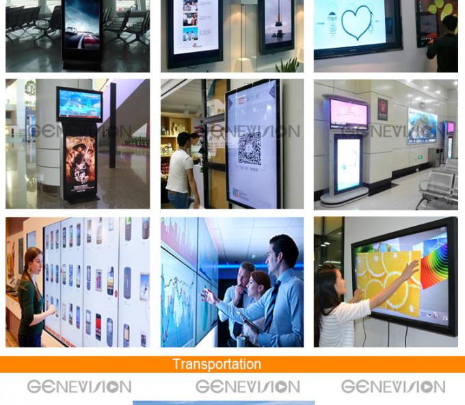 الصين الصانع شاشات HD تقف وحدها أو الشبكات الروبوت قائمة بذاتها كشك الشاشة الرقمية لافتات مزدوجة