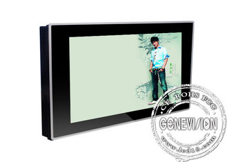 تلفزيون بشاشة مسطحة مقاس 19.1 بوصة مثبت على الحائط يعرض شاشة VGA S - فيديو و HDMI