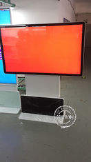 شاشات الكريستال السائل الرقمية لافتات مرنة عرض أفقي عمودي للتدوير راية التفاعلية