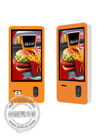 مطعم 32 بوصة الخدمة الذاتية كشك الجيل الثالث 3G 4G 5G / الغذاء متجر LCD آلة الدفع