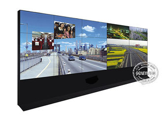السوبر واسعة التلفزيون الرقمي لافتات جدار الفيديو / DID ضيق الحافة LCD 46 بوصة 65inch 1.6mm