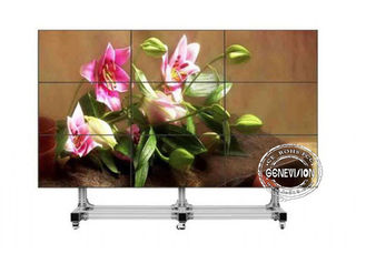 السوبر واسعة التلفزيون الرقمي لافتات جدار الفيديو / DID ضيق الحافة LCD 46 بوصة 65inch 1.6mm