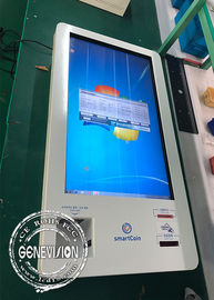 كوريا السوق 32 بوصة تعمل باللمس الأشعة تحت الحمراء LCD الخدمة الذاتية كشك ويندوز النقدية المتلقي كشك الدفع