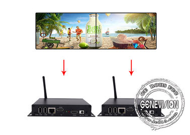 Palm Size Android Ad HD Media Player Box HDMI TV Monitor لجدار الفيديو المتماثل