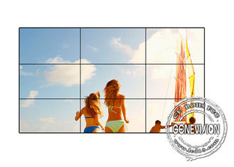 شاشة كبيرة للافتات الرقمية من سامسونج بحجم 65 إنش 3.5 ملم ، الحافة الضيقة 700cd / m2 عالية السطوع
