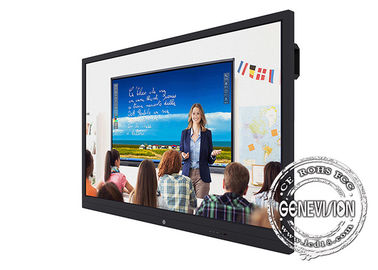 55-86 بوصة المنقولة OPS شاشة تعمل باللمس الذكية LCD السبورة البيضاء كشك Android School Education Board
