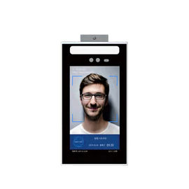 لوحة واي فاي رقمية بيضاء للوحة الإشارات مع الكشف عن درجة الحرارة وكاميرا التعرف على الوجه