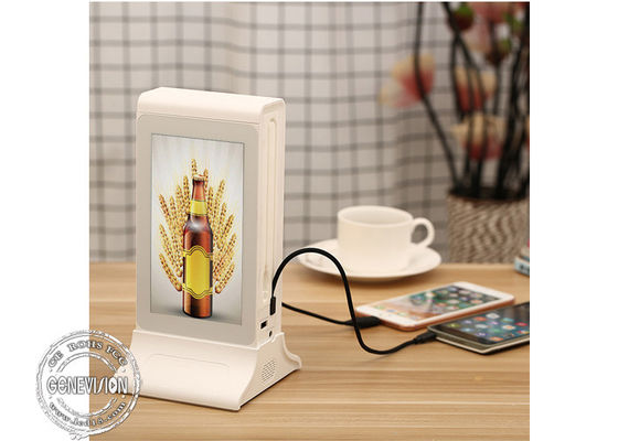 20000mAh Table Touch Advertising Charging Station للمطعم