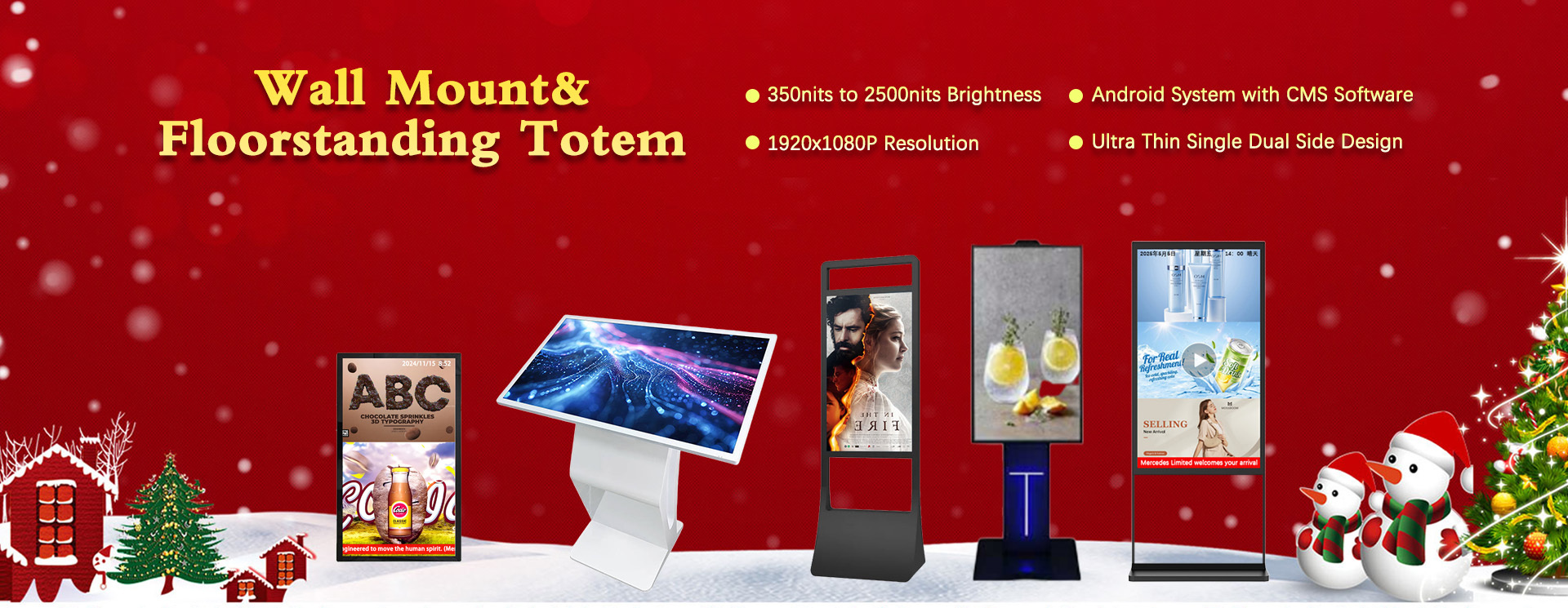 جودة wifi signage رقميّ مصنع