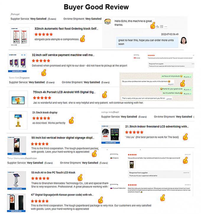 كشك شاشة تعمل باللمس ذاتية الخدمة مقاس 21.5 بوصة الكل في واحد للمستشفيات والبنوك والتمويل مع نظام معلومات الاستعلام والاصطفاف التلقائي 1