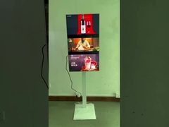 نافذة متجر 1000 cd / m2 سطوع عالٍ 6 مم بحافة ضيقة Wifi Digital Signage Kiosk