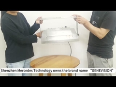 17 بوصة IP68 الفولاذ المقاوم للصدأ في الهواء الخارجي ضد الماء شاشة لمس مع طباعة الشعار