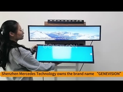 19.5 بوصة إلى 88 بوصة 2K 4K أندرويد USB تحديث رف حافة شاشة LCD الممتدة مع CMS مجانية