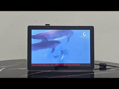 الساعة: شاشة عرض تعمل باللمس بإطار معدني من الألومنيوم مقاس 10.1 بوصة تعمل بنظام Android PC PCAP