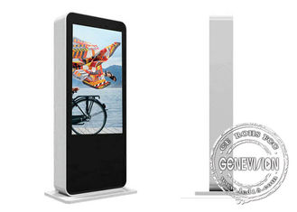 في الهواء الطلق Floorstanding للماء الجيل الثالث 3G واي فاي Lcd الإعلان لاعب الإشارات الرقمية