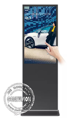 55 65 بوصة AR Glass Touch Screen Kiosk ، HDMI Input Android 4K Digital Signage Kiosk