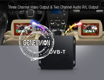 HD DVB - T سيارة استقبال التلفزيون الرقمي مع 2 موالف Dibcom هوائي نشط تضخيم