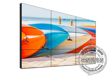 شاشة كبيرة للافتات الرقمية من سامسونج بحجم 65 إنش 3.5 ملم ، الحافة الضيقة 700cd / m2 عالية السطوع
