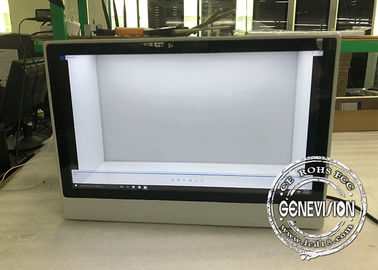 شاشة تعمل باللمس التفاعلية شاشة LCD شفافة 21.5 بوصة مع ويندوز / WIFI
