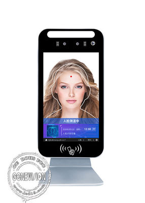 أندرويد 7.1 سمارت باس ترمومتر التعرف على الوجه مع شاشة LCD مقاس 8 بوصات