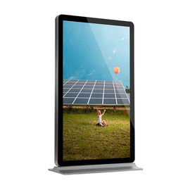 65 بوصة أرضية واقفة الشاشة اللمسية كيوسك عرض موقف مع LCD 3000: 1 نسبة التباين