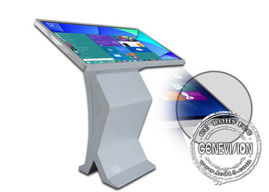 55 بوصة تعمل باللمس ويندوز 10 الكل في واحد الكمبيوتر I3 / I5 / I7 الكمبيوتر التفاعلية آلة الاستعلام مع واي فاي