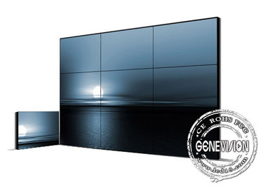 لصق عالية السطوع الحافة الضيقة 3.5mm DID مراقب 46inch 49inch 55inch LCD الرقمية لافتات الفيديو الجدار