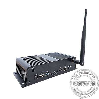 Android Smart TV Box مع WiFi / 3G / 4G. 4K Streaming Media Player و عرض الإعلانات