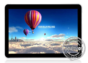 الشاشات التي تعمل باللمس 22 '' شاشة عرض الإعلانات شاشات الكريستال السائل كشك مشغل Andriod النظام