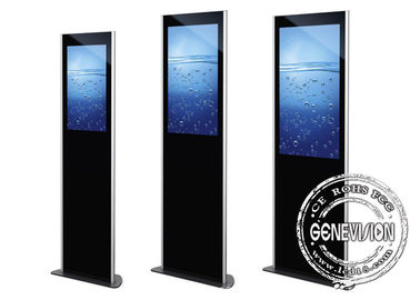 65 '' في الهواء الطلق لافتات العرض الرقمية شاشة الإعلان 500cd / M2 الألومنيوم الملامح