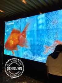 الترا ضيق الحافة الفيديو الجدار الرقمية لافتات شاشة LCD سلس 0.44mm 55 بوصة داخلي