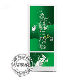 1366 * 768 شاشة LCD مثبتة على الحائط 18.5 بوصة مثبتة على الحائط Android مع هيكل معدني