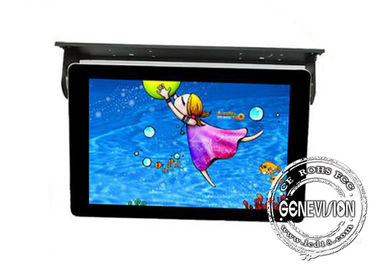 21.5inch الروبوت حافلة الرقمية لافتات سقف جبل صدمات تاكسي LCD وسائل الإعلام لاعب التحكم عن بعد واي فاي