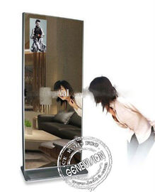Android Wifi Network Wifi Digital Signage 43 '' Magic Mirror Human Sensor Advertising Player
