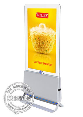 جهاز عرض رقمي رفيع للغاية مقاس 43 بوصة 55 بوصة يعمل بنظام Android 4K OLED Wifi Kiosk