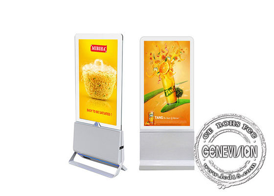 شاشة مزدوجة رقيقة للغاية شفافة OLED Wifi Digital Signage