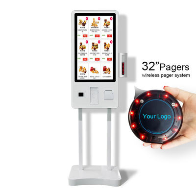 8ms Response 32 Inch TFT Touch Screen Kiosk للدفع الذاتي للخدمة
