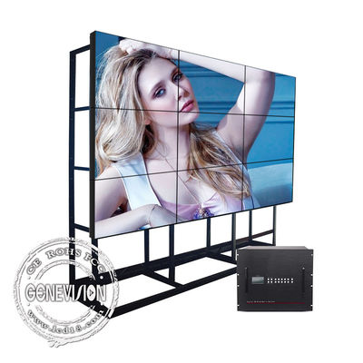 3.5mm Bezel 500cd / M2 D-LED DID شاشة عرض LCD الجدار