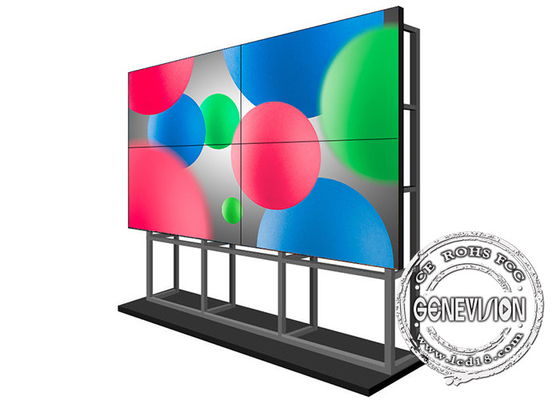 65 بوصة BOE 4K DP Daisy Chain 2x2 LCD Video Wall مع مصفوفة